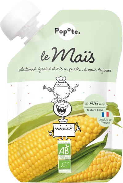 Popote vrecko BIO sladká kukurica 120 g