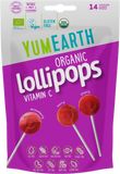 YumEarth BIO ovocné lízanky s vitamínom C 14 ks