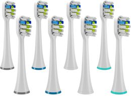 TrueLife SonicBrush UV Heads White Sensitive Náhradná hlavica pre citlivé zuby 8 ks