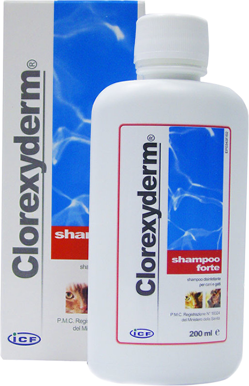 Clorexyderm Forte šampón pre zvieratá 200 ml