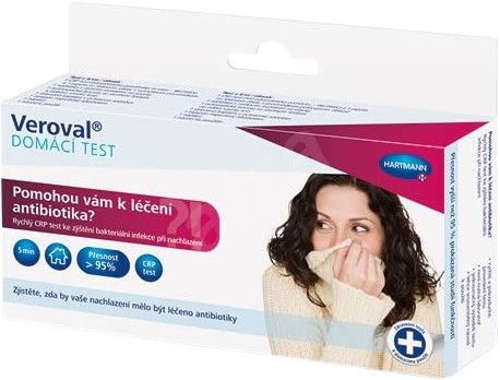Hartmann Veroval "Pomôžu vám pri liečení antibiotiká?" domáci CRP test