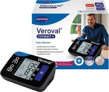 Hartmann Veroval Compact + connect ramenný tlakomer BPU 26