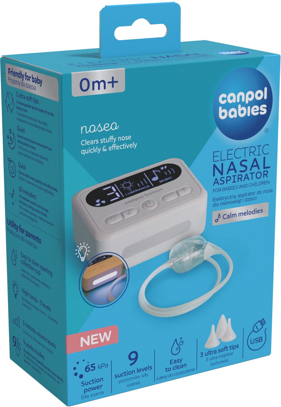 Canpol babies Elektrická nosná odsávačka Noseo