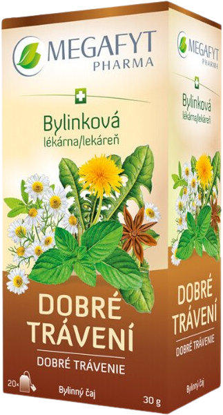Megafyt Bylinková lekáreň Dobré trávenie 20 x 1.5 g