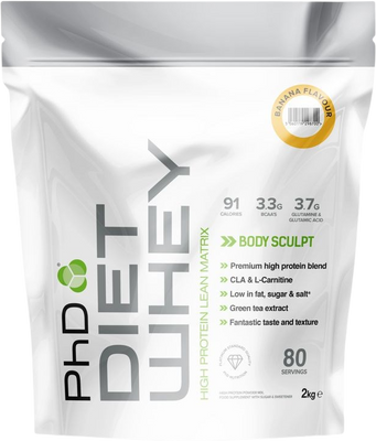 PhD Nutrition Diét Whey banán 2 kg