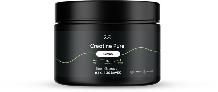 Flow Creatine Pure - Citrón 165 g