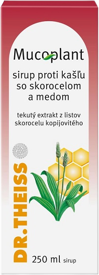 Dr. Theiss Mucoplant sirup proti kašĺu 250 ml