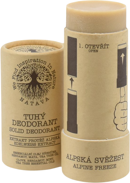Natava Tuhý dezodorant - Alpská sviežosť 60 g