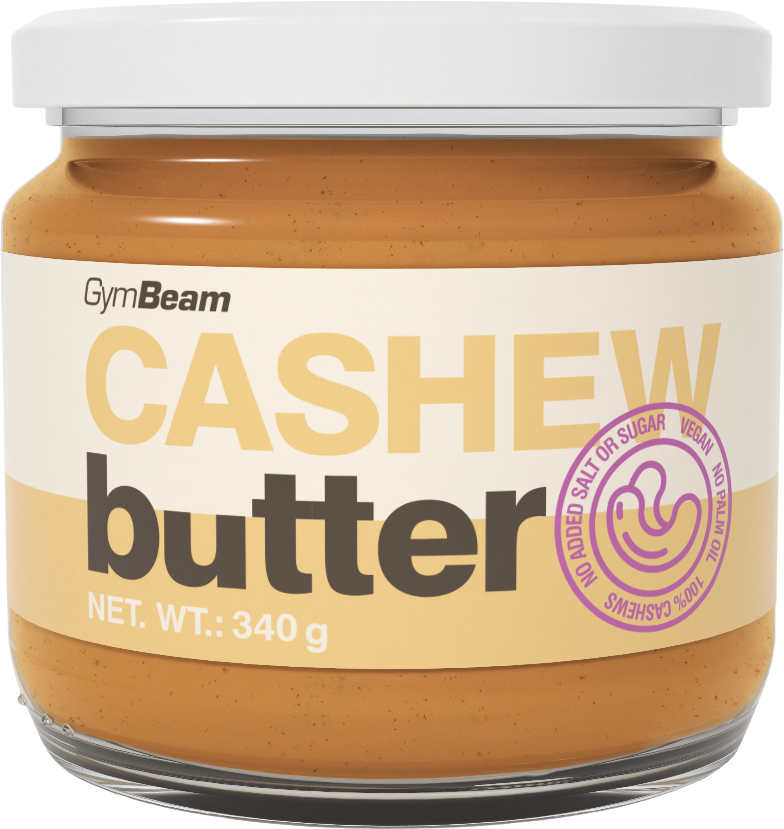 GymBeam Cashew Butter smooth 340 g