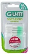 Gum Soft-Picks medzizubná kefka gumová s fluoridmi Medium 50 ks