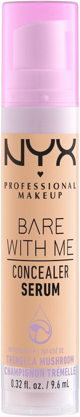 NYX Professional Makeup Bare With Me sérum a korektor 2v1 - odtieň 04 Beige 9.6 ml