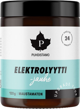 Puhdistamo Electrolyte Powder Natural 120 g