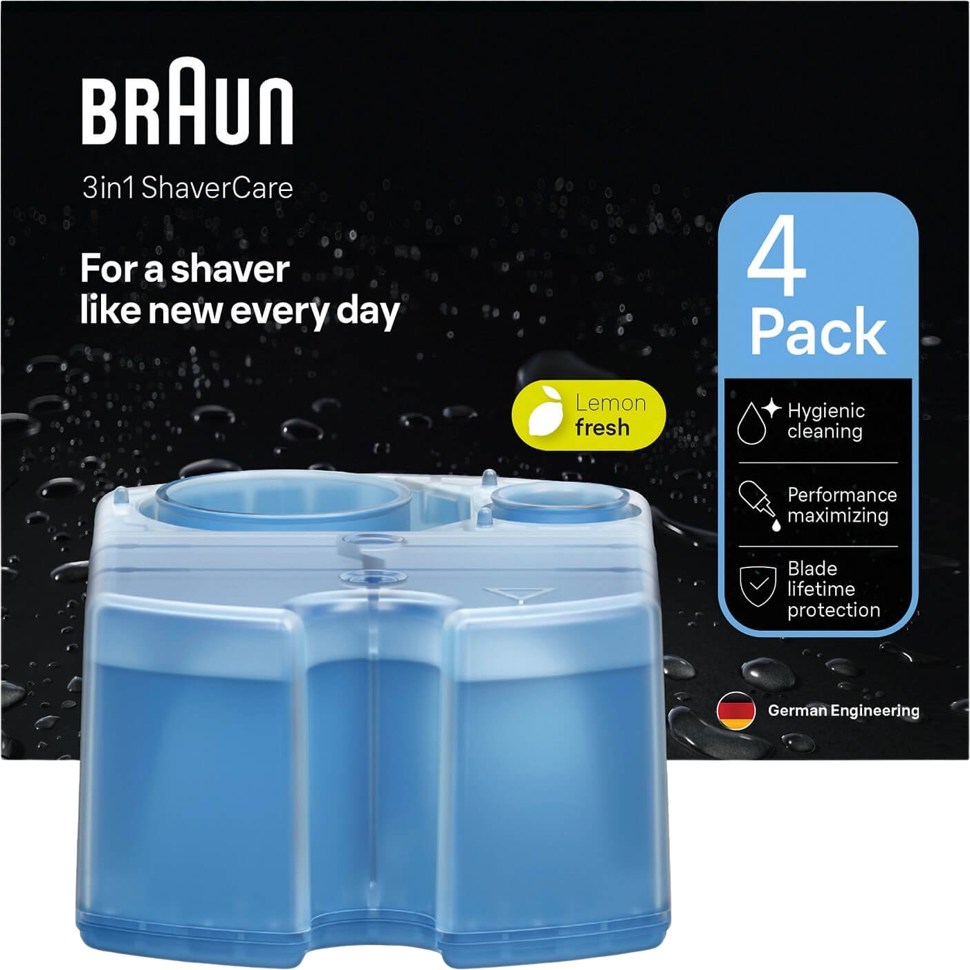 Braun Clean&Renew kazety 4 ks