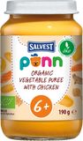 Salvest PÕNN BIO Kuracie mäso so zeleninovým pyré 190 g
