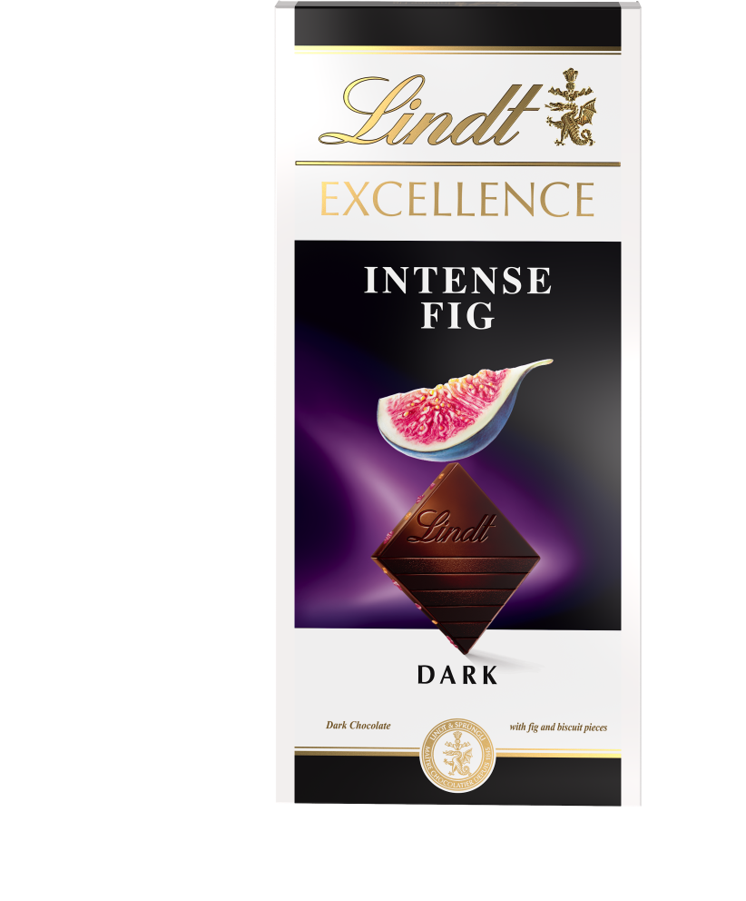 Lindt Excellence čokoláda s figami 100 g