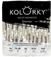 Kolorky NIGHT MOMENTS  Vesmír veľ. XL (12-25 kg)  25 ks