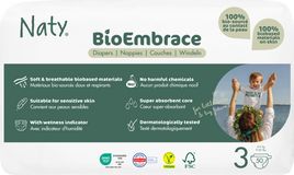 Eco by Naty Plienky midi 4-9 kg - Economy pack 50 ks