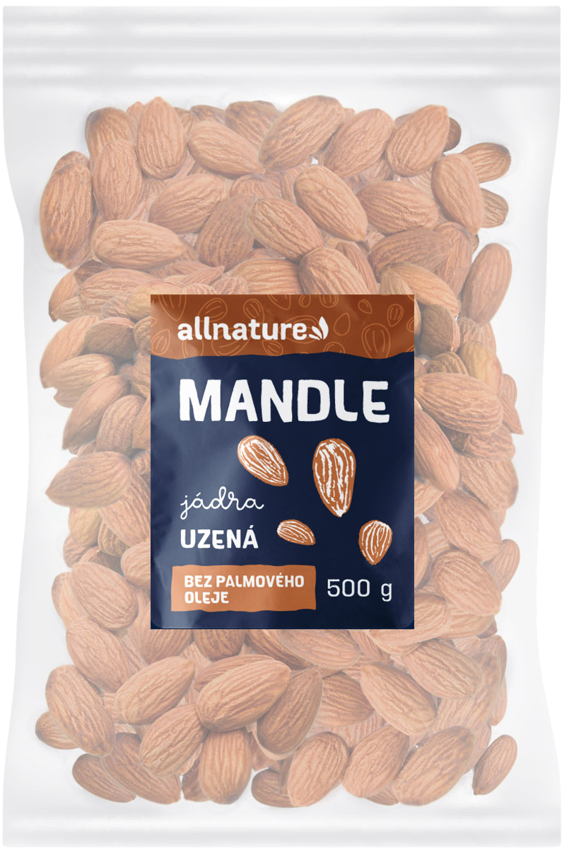 Allnature Mandle udené 500 g