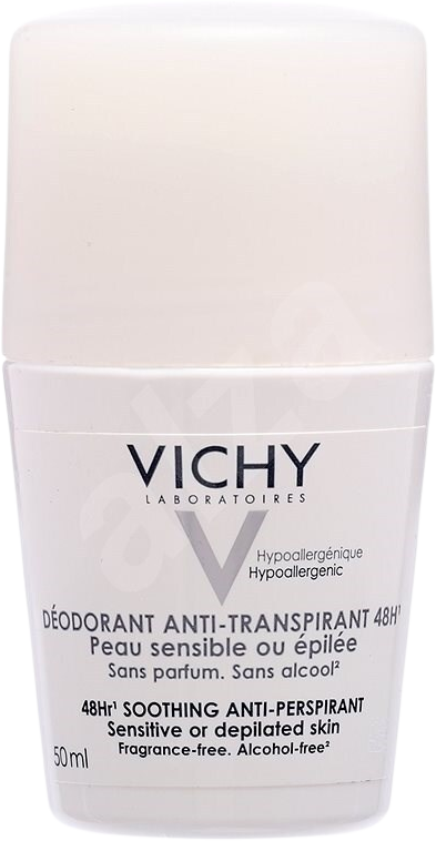 Vichy Deo Anti-Transpirant, Antiperspirant Roll-on na citlivú pokožku 50 ml