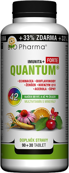 Bio Pharma Quantum Imunita+Forte 42 zložiek 120 tabliet