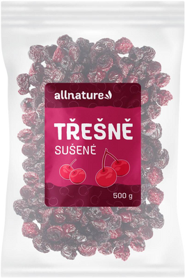 Allnature Sušené čerešne 500 g