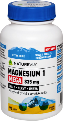 NatureVia Magnesium 1 835 mg 90 tabliet