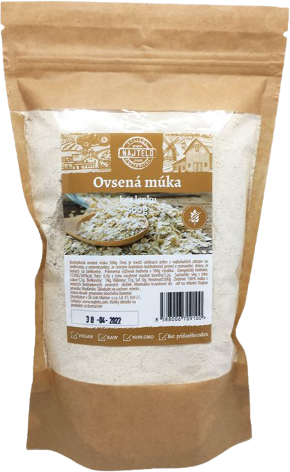 Najtelo Ovsená bezlepková múka 500 g