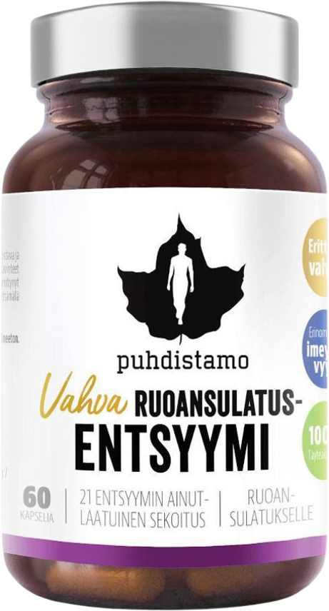 Puhdistamo Super tráviace enzýmy 60 kapsúl