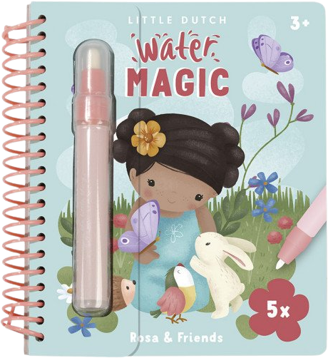 Little Dutch Kniha kúzlenia s vodou Rosa & Friends