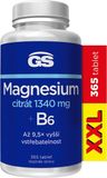 GS Magnesium citrát 1340 mg B6 567 g