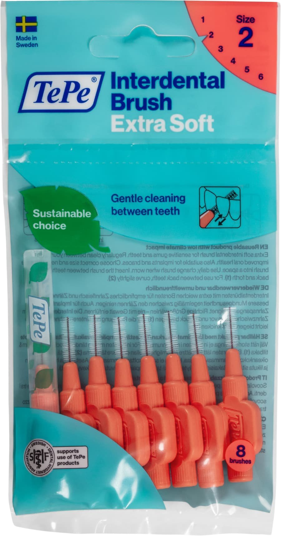 TePe medzizubné kefky Extra Soft 0,5mm 8 ks