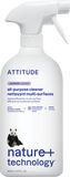 Attitude Nature+ Univerzálny čistič s vôňou levandule s rozprašovačom 800 ml