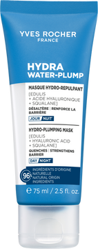 Yves Rocher Hydra Water-Plump Vyhladzujúca hydratačná maska ​​na deň a noc 75 ml