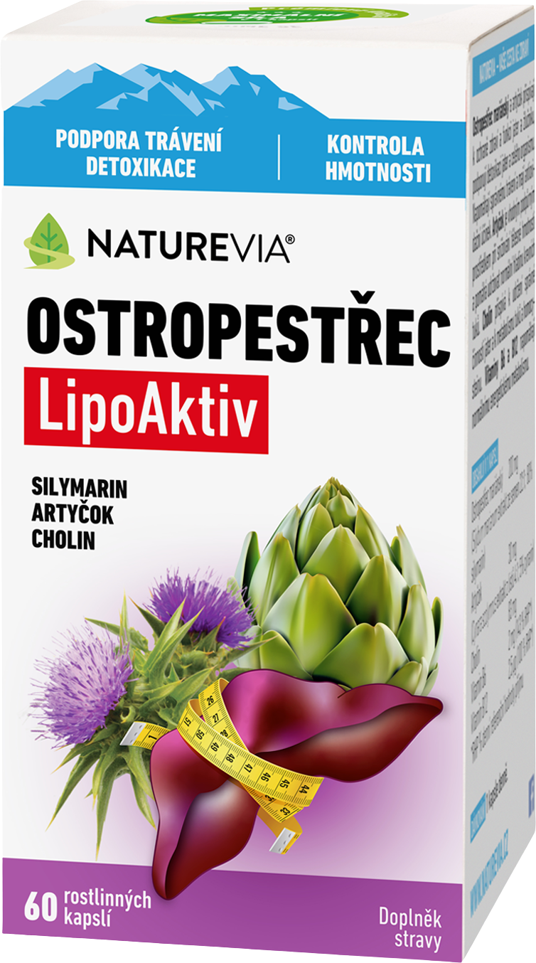 NatureVia Pestrec forte 60 kapsúl