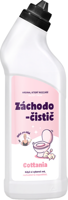 Úklid pro klid WC čistič Cottania 750 ml