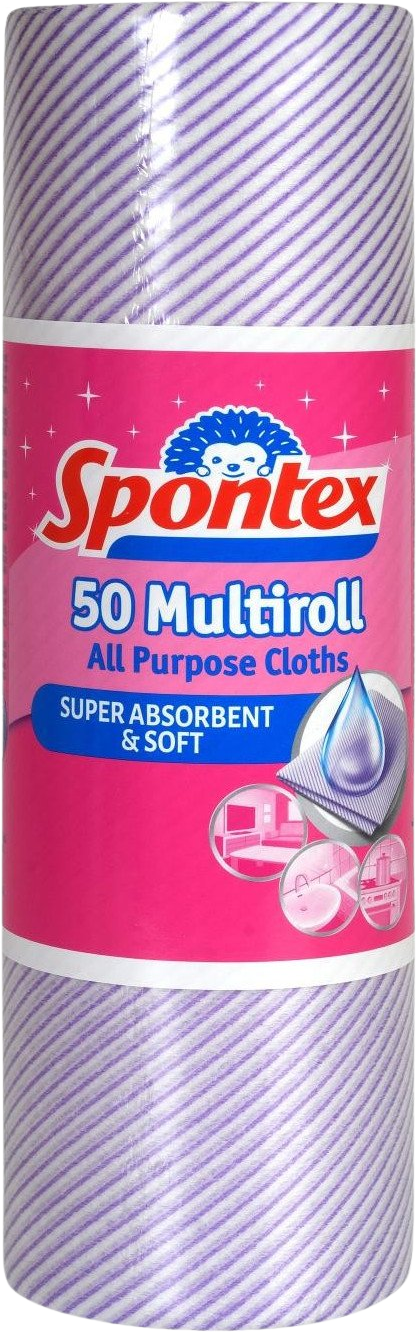 Spontex Multiroll utierky v rolke 50 ks