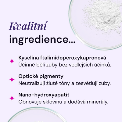 Lyss V34 bieliace pásiky na zuby 28 ks