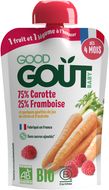 Good Goût BIO Mrkva s malinami 120 g