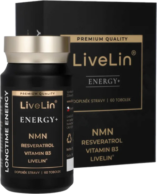 LiveLin ENERGY+ 60 tvrdých kapsúl
