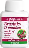 MedPharma Brusnice D-manóza 37 tabliet