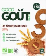 Good Goût BIO Kakaové kolieska 80 g