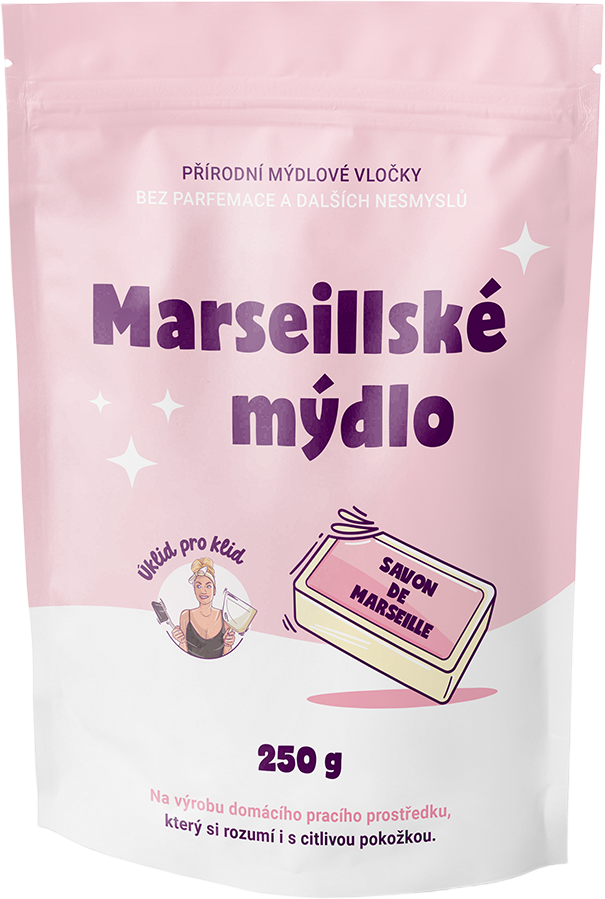 Úklid pro klid Marseillské mydlo 250 g