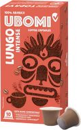 Ubomi Lungo Intense 100% Arabica RFA kávové kapsule 10 ks