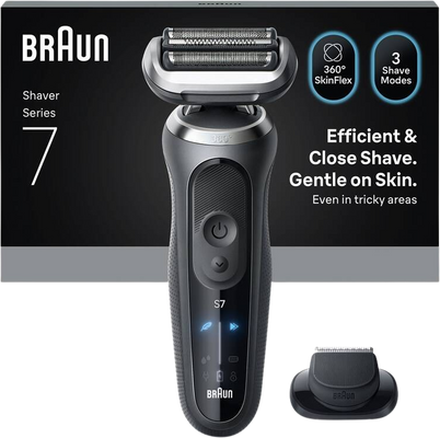 Braun Series 7 72-G1200s, Elektrický holiaci strojček - Šedá