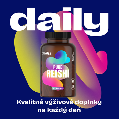 Daily Pure Reishi 90 kapslí