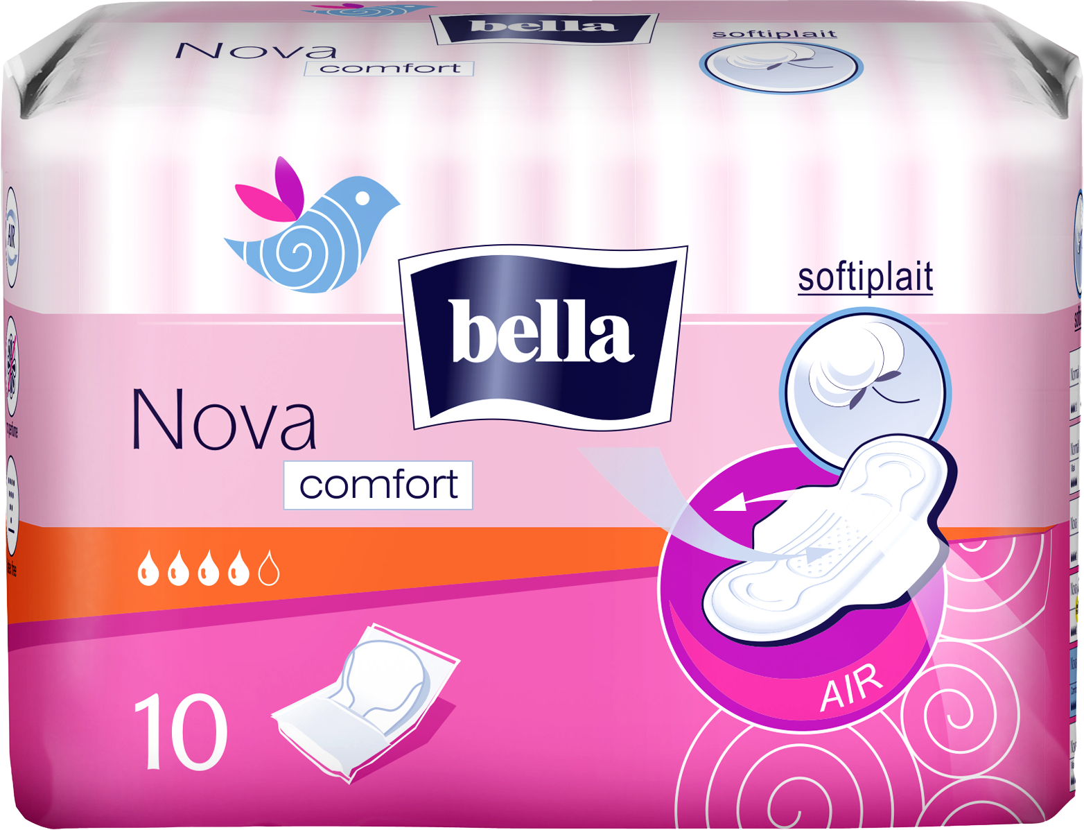 Bella Nova Comfort tradičné vložky 10 ks
