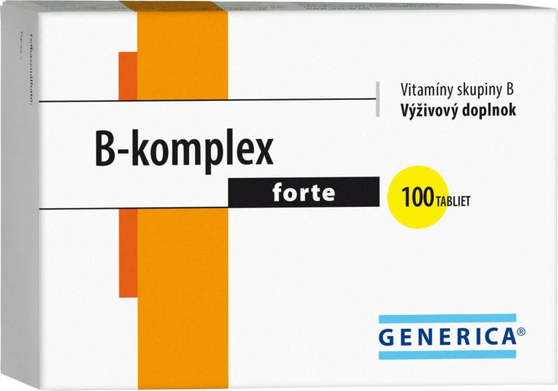 Generica B-komplex forte 100 tabliet