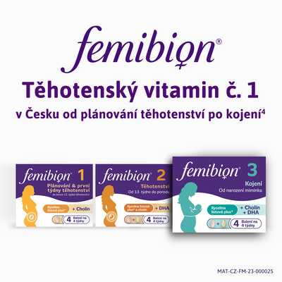 Femibion 3 Dojčenie 28 tabliet + 28 kapsúl