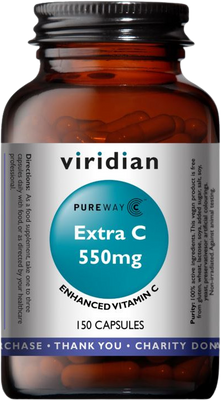 Viridian Extra C 550mg 150 kapsúl