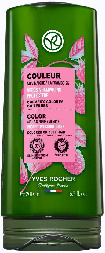 Yves Rocher Kondicionér na farbené vlasy s malinovým octom 200 ml
